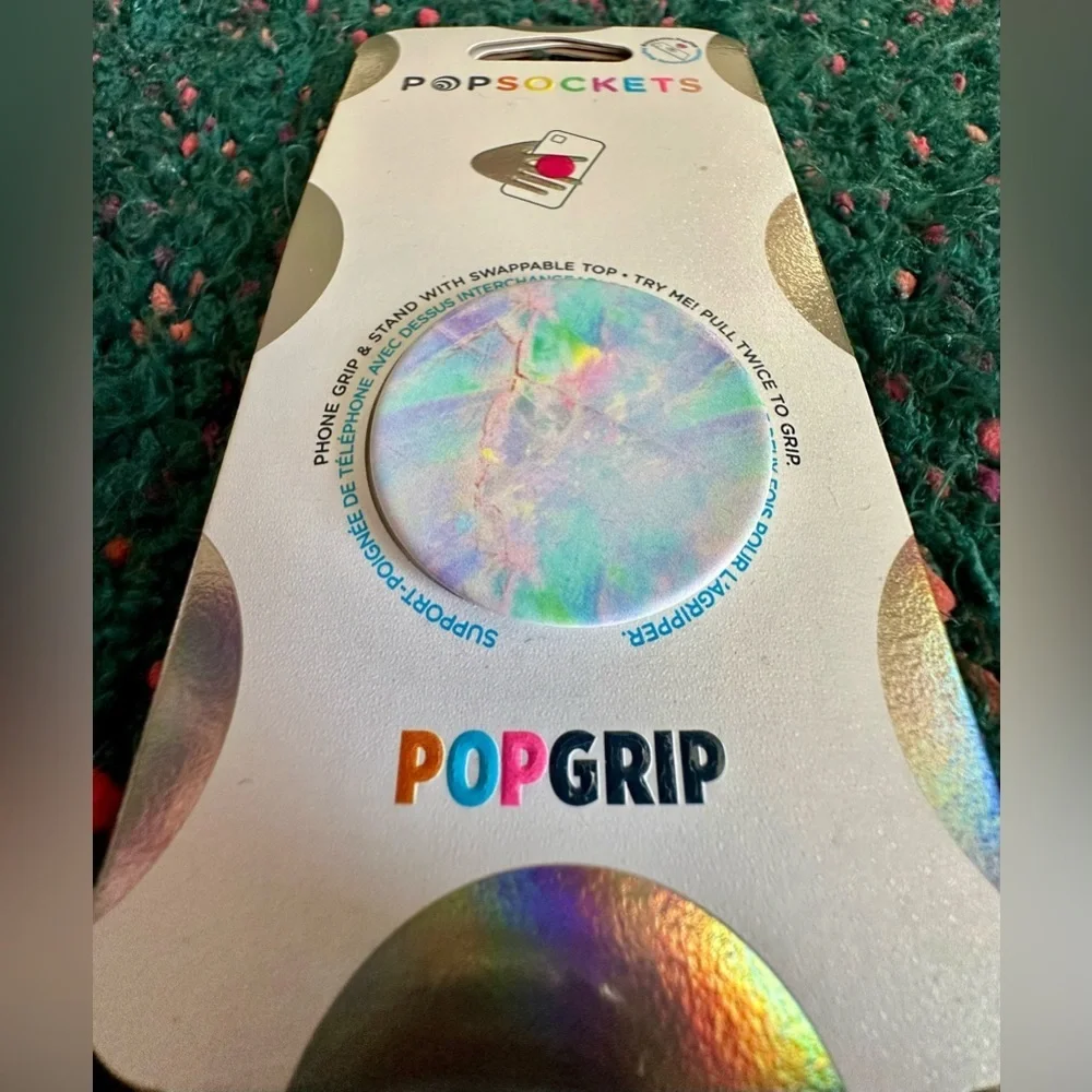 🎸Popsocket🎸🔥NWT🔥Popsockets Single Grip Popgrip— Opal